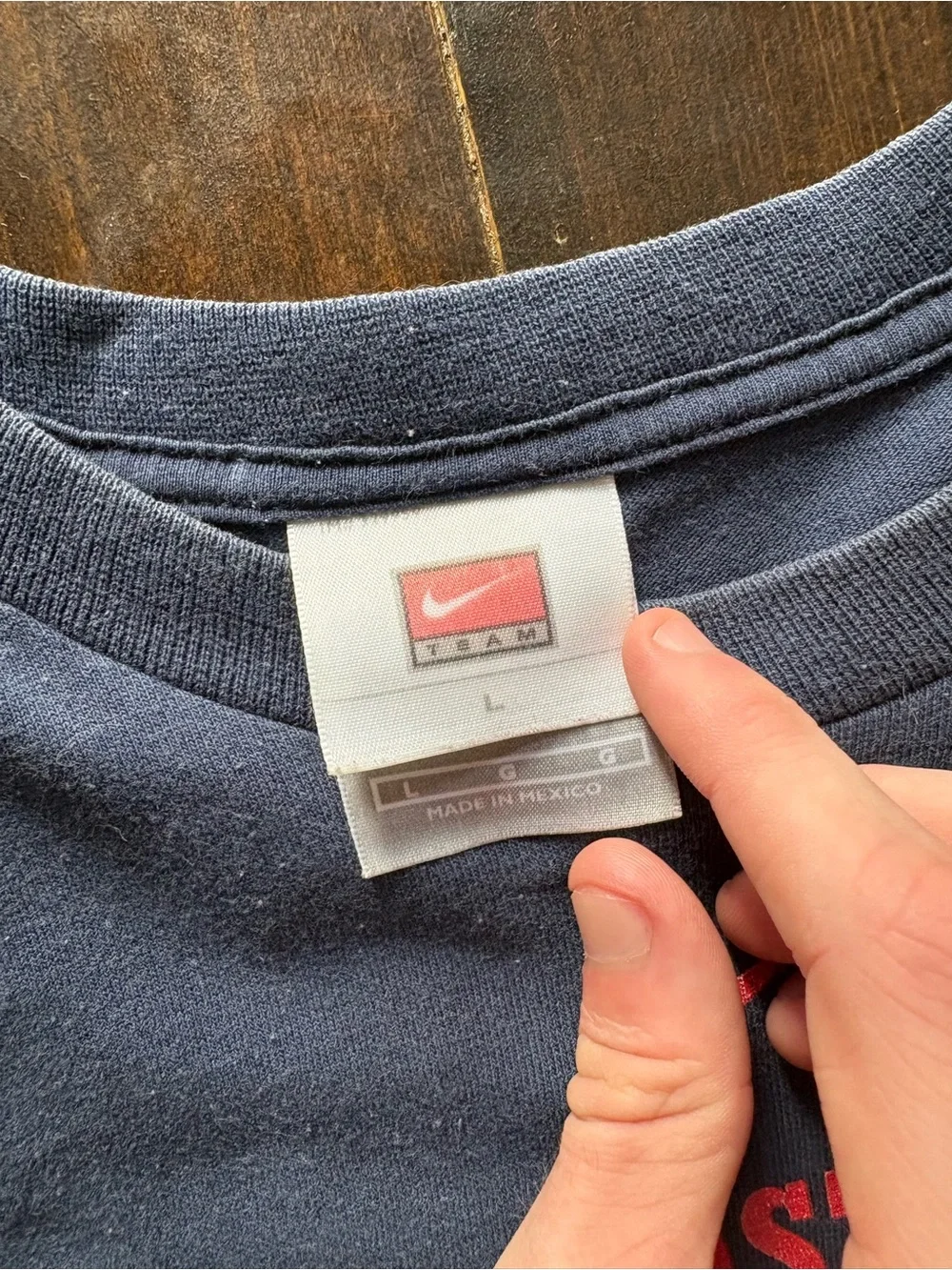 Nike white wear simple